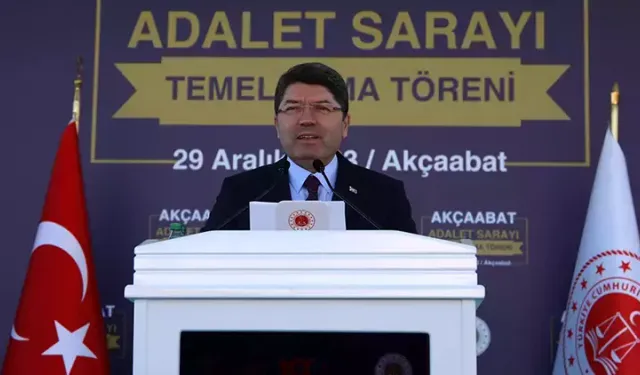Adalet Bakanı Yılmaz Tunç: Yeni bir anayasaya kavuşmamız lazım