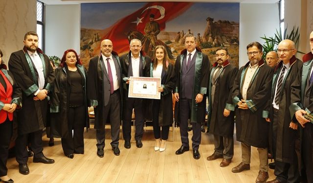 TBB Başkanı Sağkan, Nevşehir Barosu’nu ziyaret etti