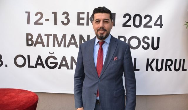 Batman Barosu Başkanlığına Abdülhamit Çakan seçildi