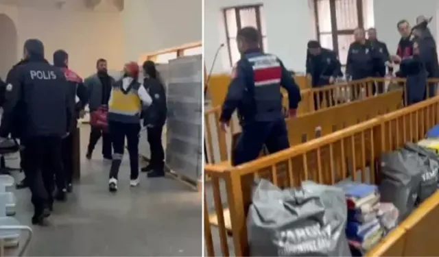 Duruşma salonunda silahlı saldırı: 2 ölü, 2 yaralı... 10 kişi gözaltına alındı