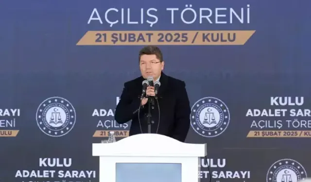 Adalet Bakanı Tunç: 'Ülkede hukuk güvenliğinin olmadığını söylemek insafsızlıktır'