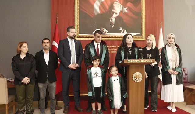 MERSİN BAROSU: “ÇOCUK DOSTU BİR ADALET SİSTEMİ İÇİN ÇALIŞMAYA DEVAM EDECEĞİZ”