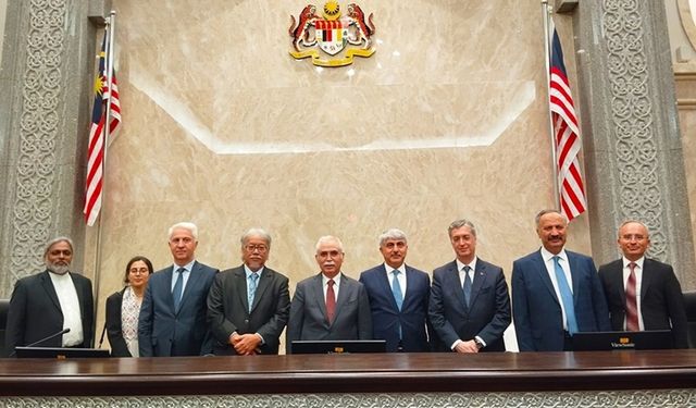AYM Başkanı Özkaya, Malezya Federal Mahkemesine çalışma ziyareti gerçekleştirdi