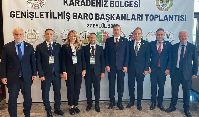 Karadeniz Bölge Baro Başkanları Toplantısı TBB Başkanı ve Yönetim Kurulu’nun katılımıyla Tokat’ta yapıldı