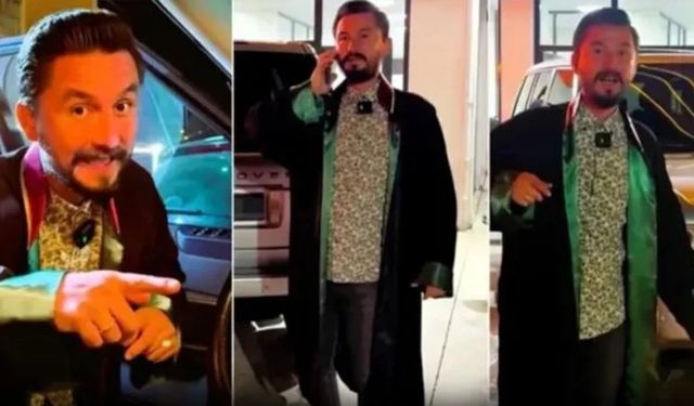 Avukat cübbesi giyerek 'reklam' yapan galericiye suç duyurusu