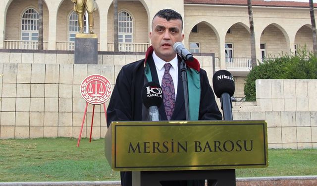 “MERSİN BAROSUNUN 101. YILI, ADALET VE MÜCADELESİ VE KARARLILIĞIN TOPLAMIDIR”