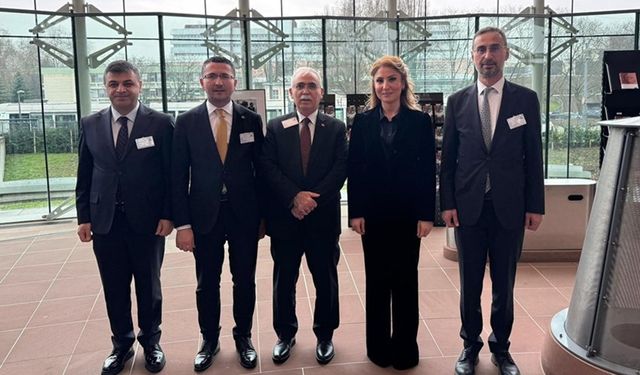 AYM Başkan Kadir Özkaya, Avrupa İnsan Hakları Mahkemesi adli yıl açılış programına katıldı