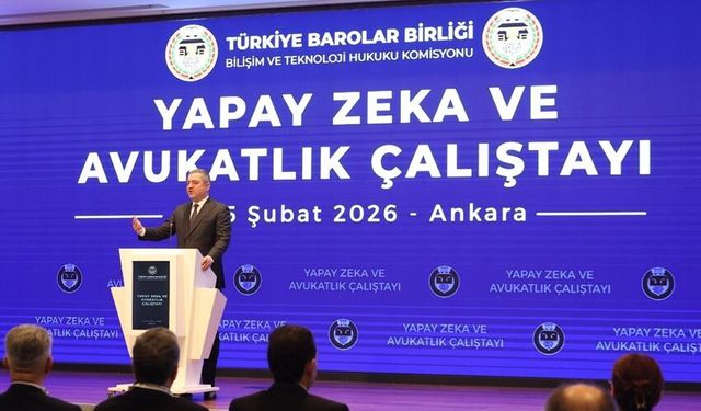 TBB YAPAY ZEKA VE AVUKATLIK ÇALIŞTAYI TAMAMLANDI