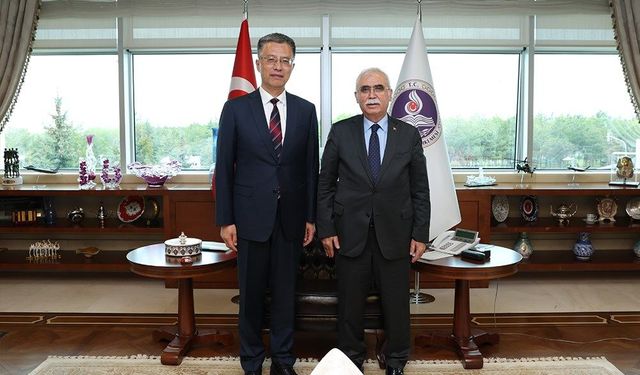 Anayasa Mahkemesi Başkanı Özkaya, Çin Yüksek Halk Mahkemesi heyetini kabul etti