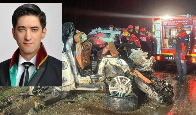 Avukat Mustafa Özlüer ve ailesi trafik kazasında hayatını kaybetti
