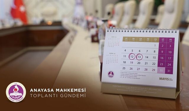 AYM'nin bu haftaki Genel Kurul gündemi belli oldu