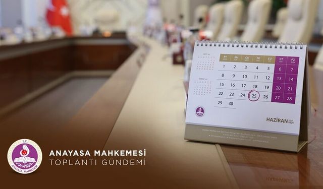 AYM'nin bu haftaki Genel Kurul gündemi belli oldu
