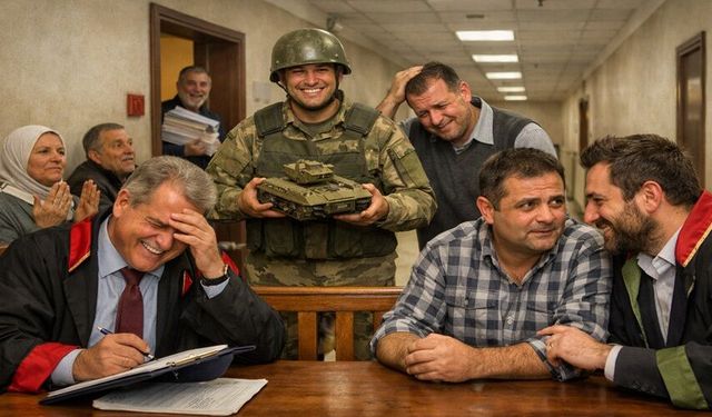 Güldüren Adliye Koridorları