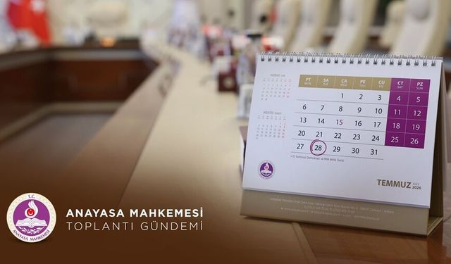 AYM'nin bu haftaki Genel Kurul gündemi belli oldu