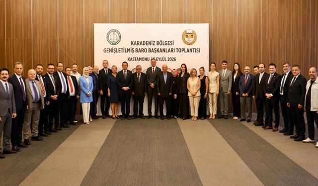 Karadeniz Bölgesi Genişletilmiş Baro Başkanları Toplantısı Kastamonu'da gerçekleştirildi