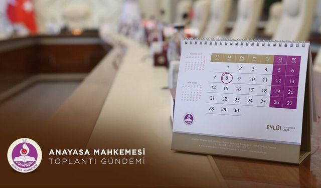 AYM'nin bu haftaki Genel Kurul gündemi belli oldu