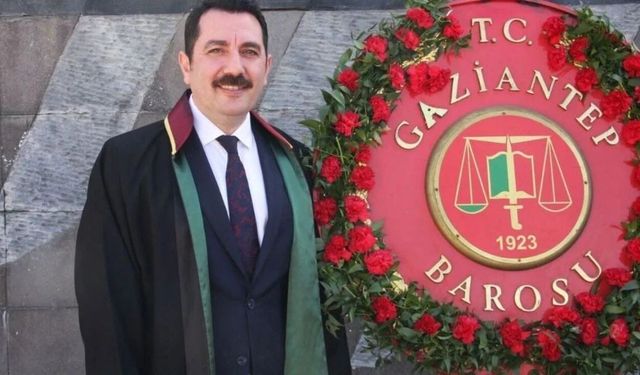 Gaziantep Baro başkanlığına Melikşah Korkmaz seçildi