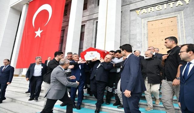 Yargıtay 2. Ceza Dairesi Başkanı Yusuf Kuzu son yolculuğuna uğurlandı
