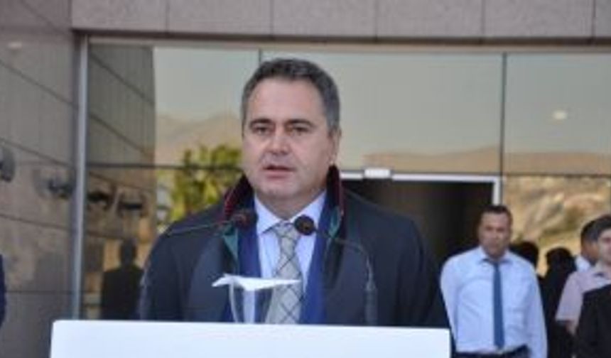 İzmir Barosu Başkanı Av. Aydın Özcan'ın Adli Yıl Açılış Konuşması