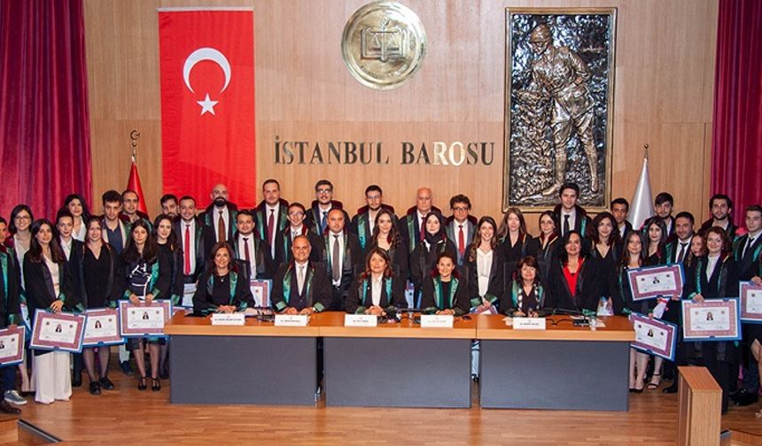 İstanbul Barosu'na 46 avukat daha katıldı!