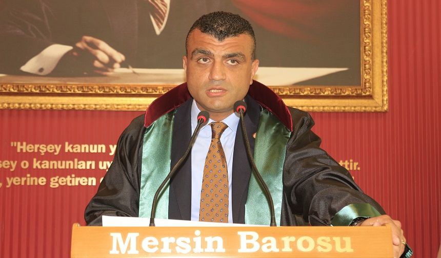 BARO BAŞKANI ÖZDEMİR: “AVUKATLAR TEHLİKEDEYSE HERKES TEHLİKEDE!”