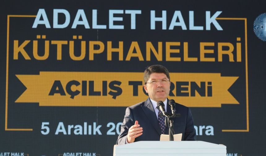 Adalet Bakanı Tunç: Ceza infaz sistemimizi, insan onuruna uygun bir yapıya kavuşturduk
