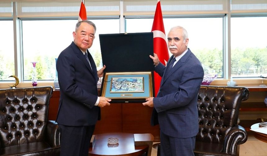 Özkaya, Tayland Krallığı Anayasa Mahkemesi heyetini ağırladı