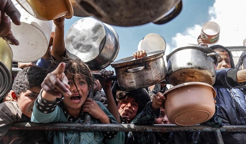 81 BARODAN ORTAK AÇIKLAMA: GAZZE’DE SOYKIRIMIN YENİ ADI AÇLIK!