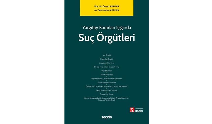 Yargıtay Kararları Işığında Suç Örgütleri