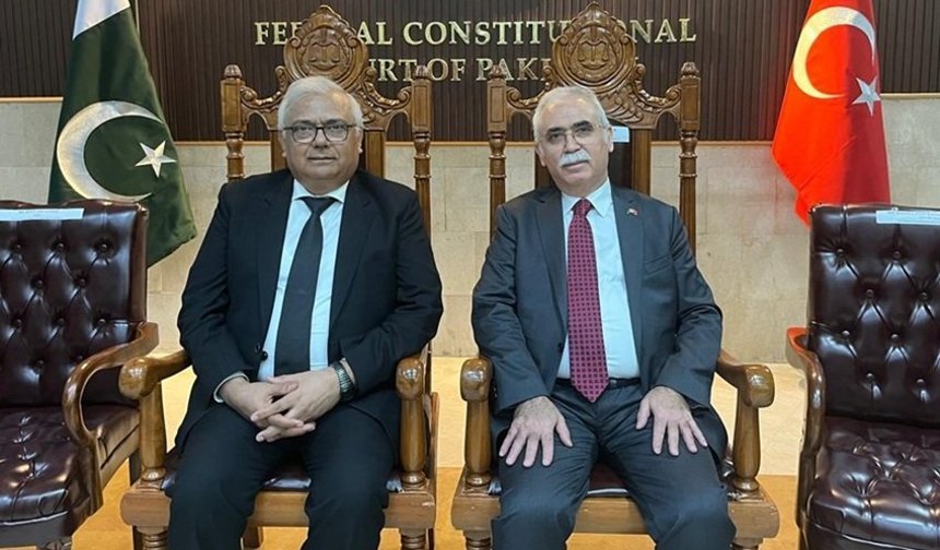 Anayasa Mahkemesi Başkanı Özkaya, Pakistan’a çalışma ziyareti gerçekleştirdi