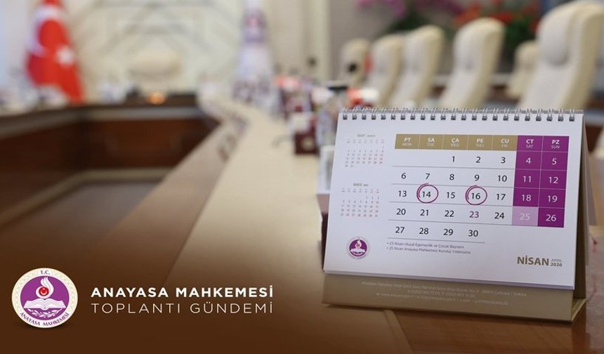 AYM'nin bu haftaki Genel Kurul gündemi belli oldu