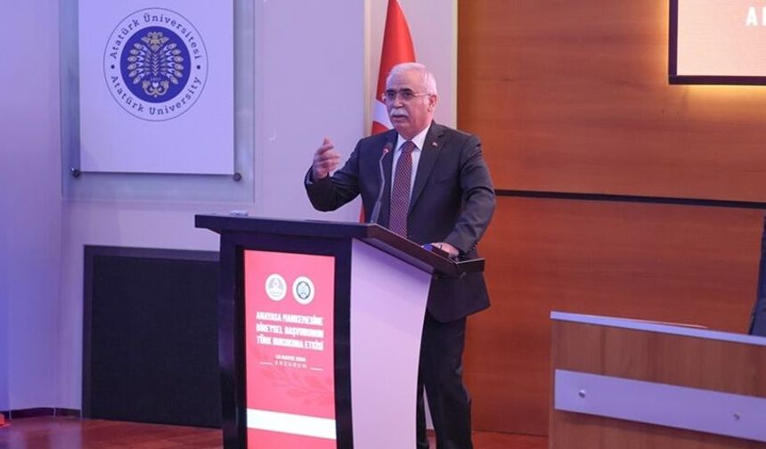 AYM Başkanı Özkaya, “Anayasa Mahkemesine Bireysel Başvurunun Türk Hukukuna Etkisi” konulu panele katıldı