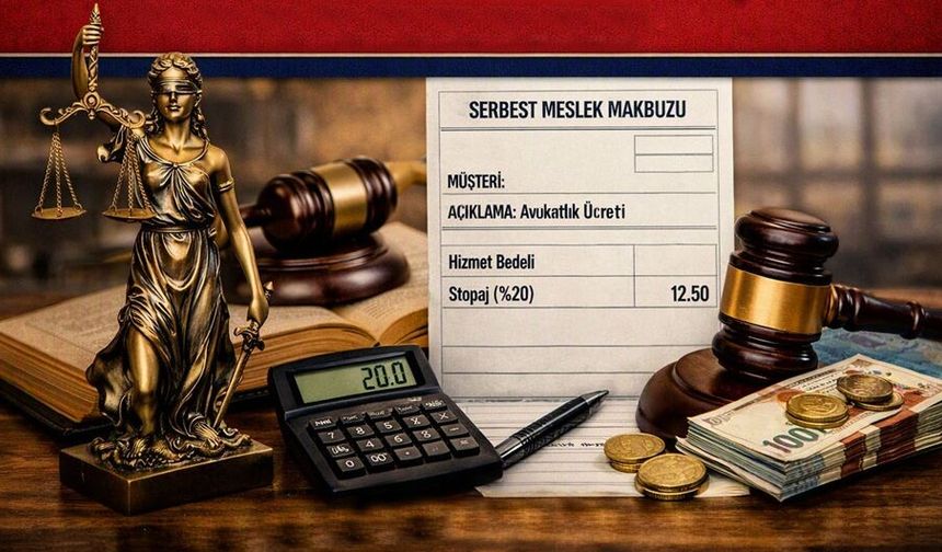 AVUKATLARIN SERBEST MESLEK MAKBUZLARINDA STOPAJ UYGULAMASI AVUKATLIK ÜCRETLERİNDE %20 STOPAJ: HER ÖDEMEDE VAR MI?