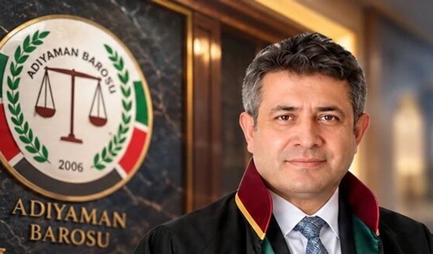 Adıyaman Barosu başkanlığına Mithat Yaşar seçildi