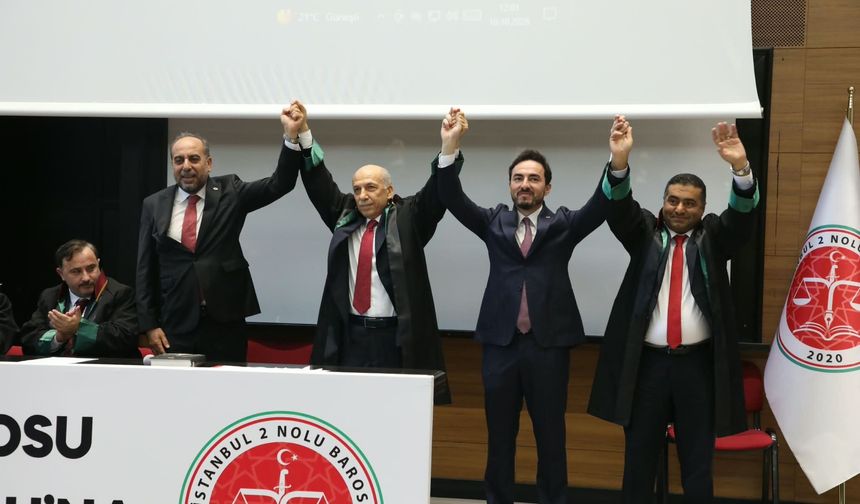 İstanbul 2 Nolu Baro başkanlığına seçim yapıldı