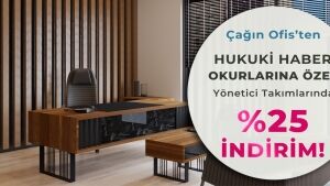 Avukatlara özel indirim kampanyalı ofis mobilyaları