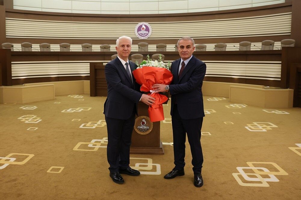 Hasan Tahsin Gökcan, başkanvekilliği görevini İrfan Fidan’a devretti