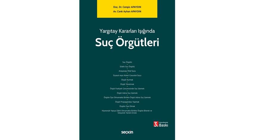 Yargıtay Kararları Işığında Suç Örgütleri