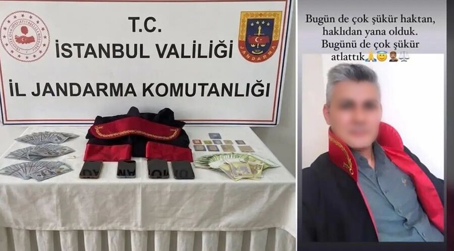 Hakim kılığında milyonluk vurgun: Doktor eşi bile hakim sanıyormuş!