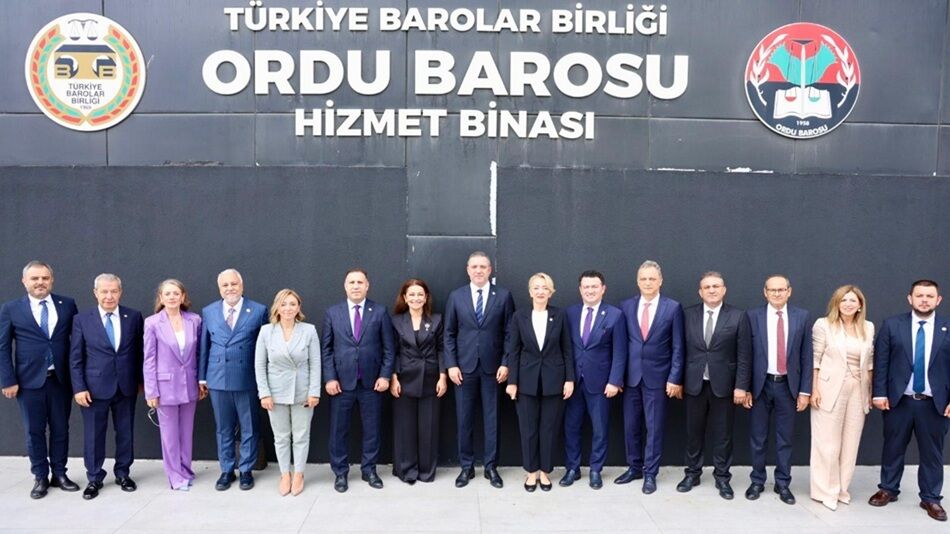 TBB HEYETİ ORDU’DA AVUKATLARLA BULUŞTU